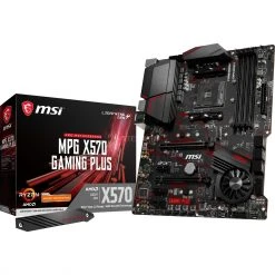 Sockel AM4 MSI MPG X570 GAMING PLUS, Mainboard (schwarz)