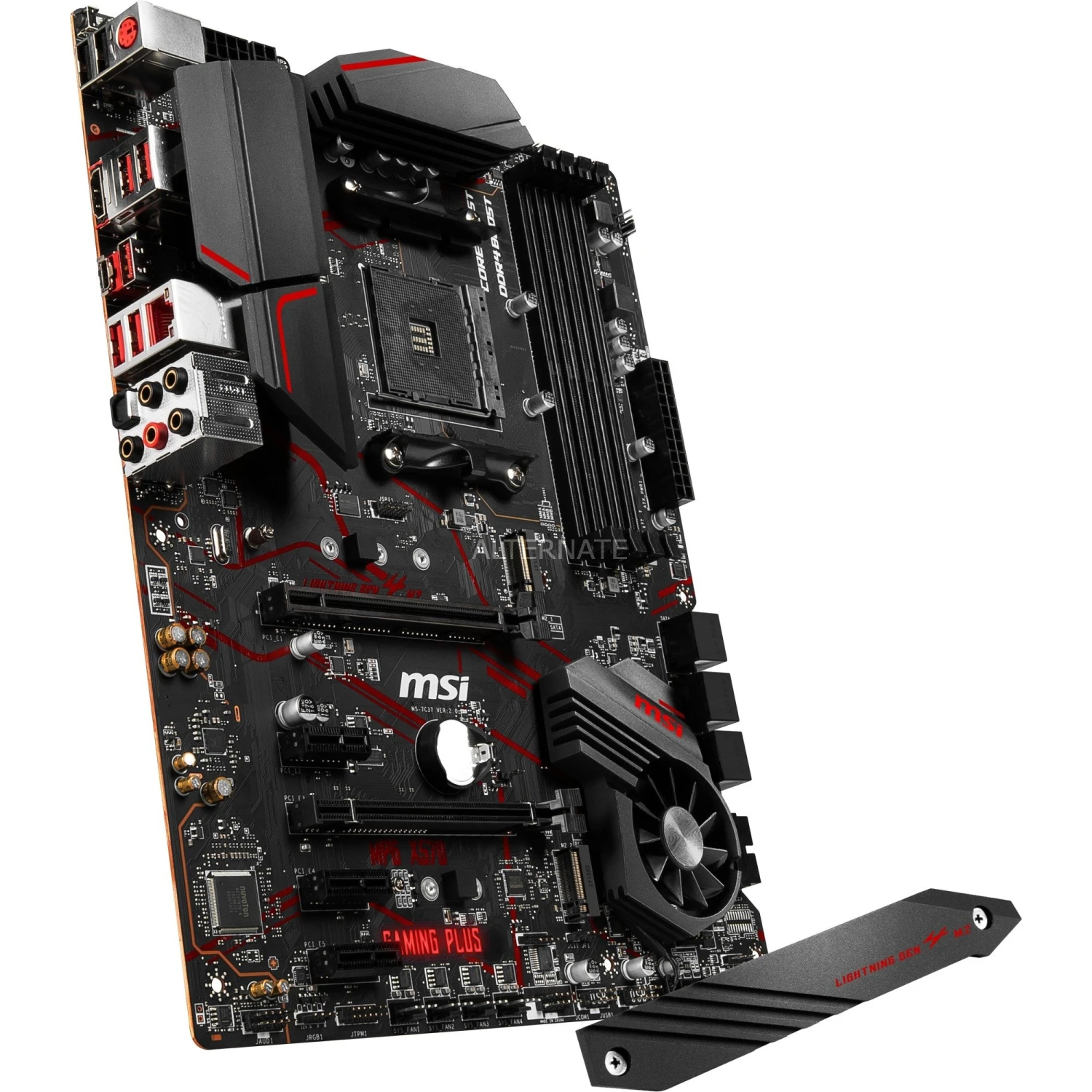 Sockel AM4 MSI MPG X570 GAMING PLUS, Mainboard (schwarz) 4 Sockel AM4 MSI MPG X570 GAMING PLUS, Mainboard (schwarz) – Bild 4