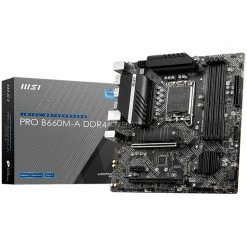 Sockel 1700 MSI PRO B660M-A WIFI DDR4, Mainboard