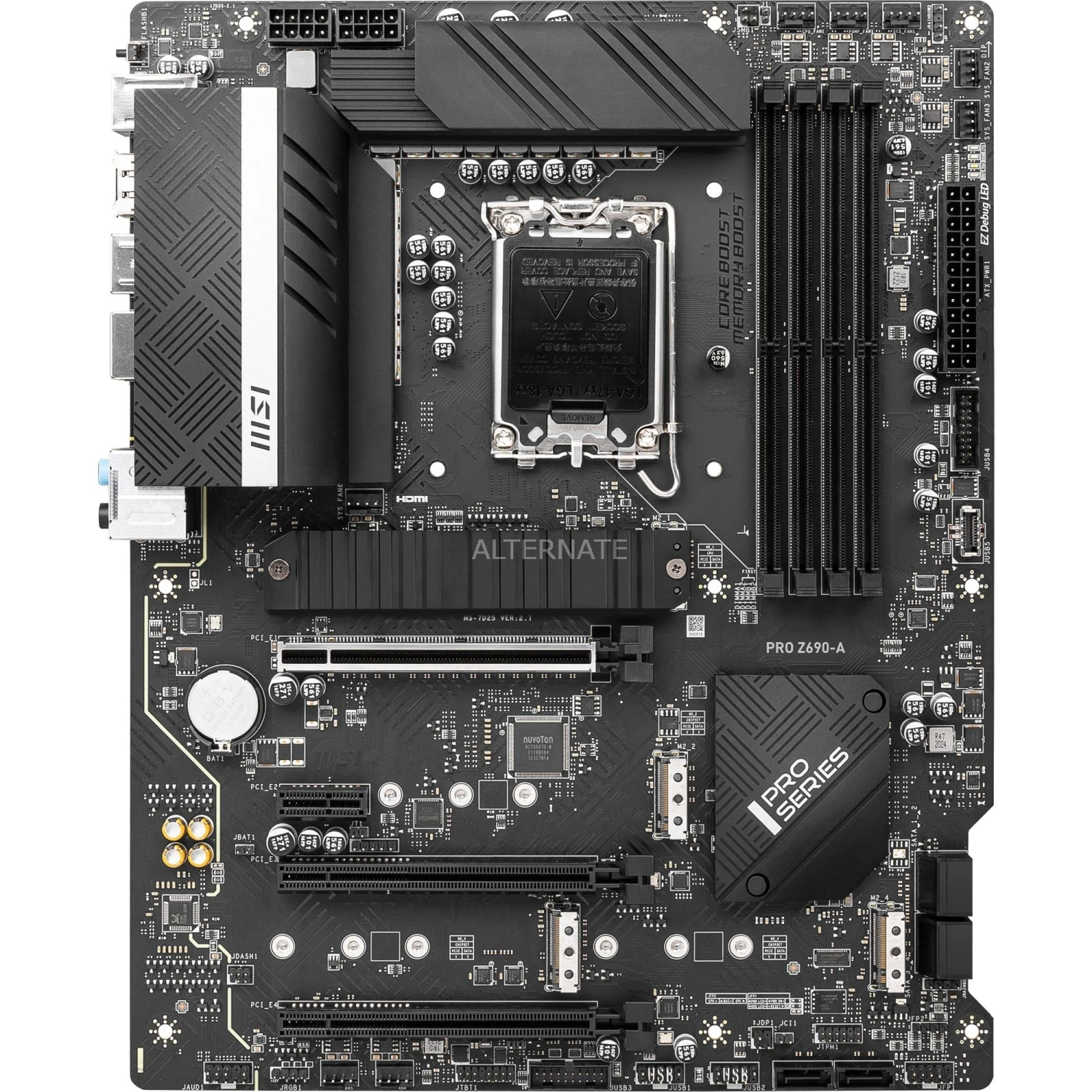 Sockel 1700 MSI PRO Z690-A, Mainboard 3 Sockel 1700 MSI PRO Z690-A, Mainboard – Bild 3
