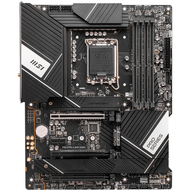 Sockel 1700 MSI PRO Z790-A WIFI DDR4, Mainboard 2 Sockel 1700 MSI PRO Z790-A WIFI DDR4, Mainboard – Bild 2