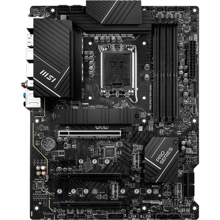 Sockel 1700 MSI PRO Z790-P WIFI DDR4, Mainboard 2 Sockel 1700 MSI PRO Z790-P WIFI DDR4, Mainboard – Bild 2