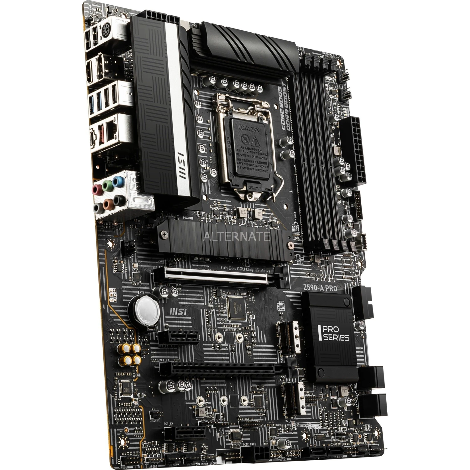 Sockel 1200 MSI Z590-A PRO, Mainboard 2 Sockel 1200 MSI Z590-A PRO, Mainboard – Bild 2
