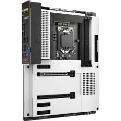 Sockel 1200 NZXT N7 Z590 Matte White, Mainboard (weiß (matt))