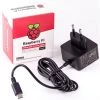 Raspberry Pi Foundation Offizielle Black Raspberry Pi 5.1A/3A PSU, Netzteil (schwarz)
