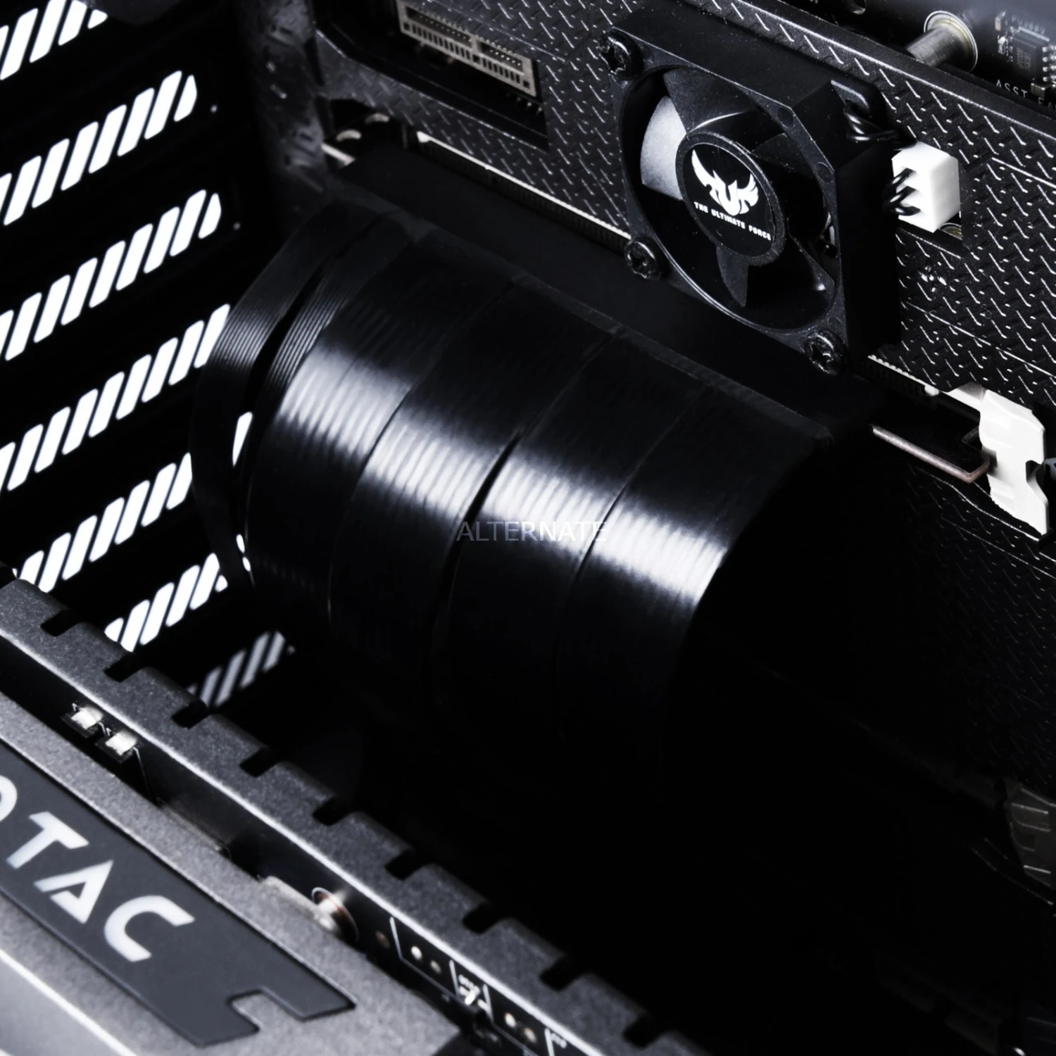 Mainboard Zubehör SilverStone RC03, Kabel (schwarz) 6 Mainboard Zubehör SilverStone RC03, Kabel (schwarz) – Bild 6