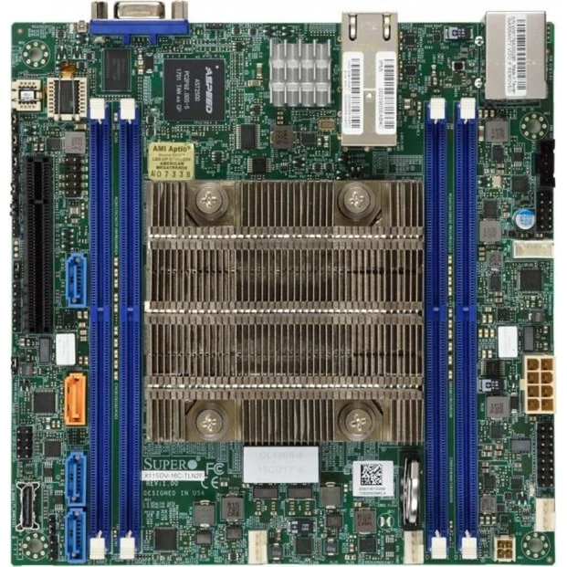 Mini-ITX Mainboards Supermicro MBD-X11SDV-8C-TLN2F, Mainboard 1 Mini-ITX Mainboards Supermicro MBD-X11SDV-8C-TLN2F, Mainboard