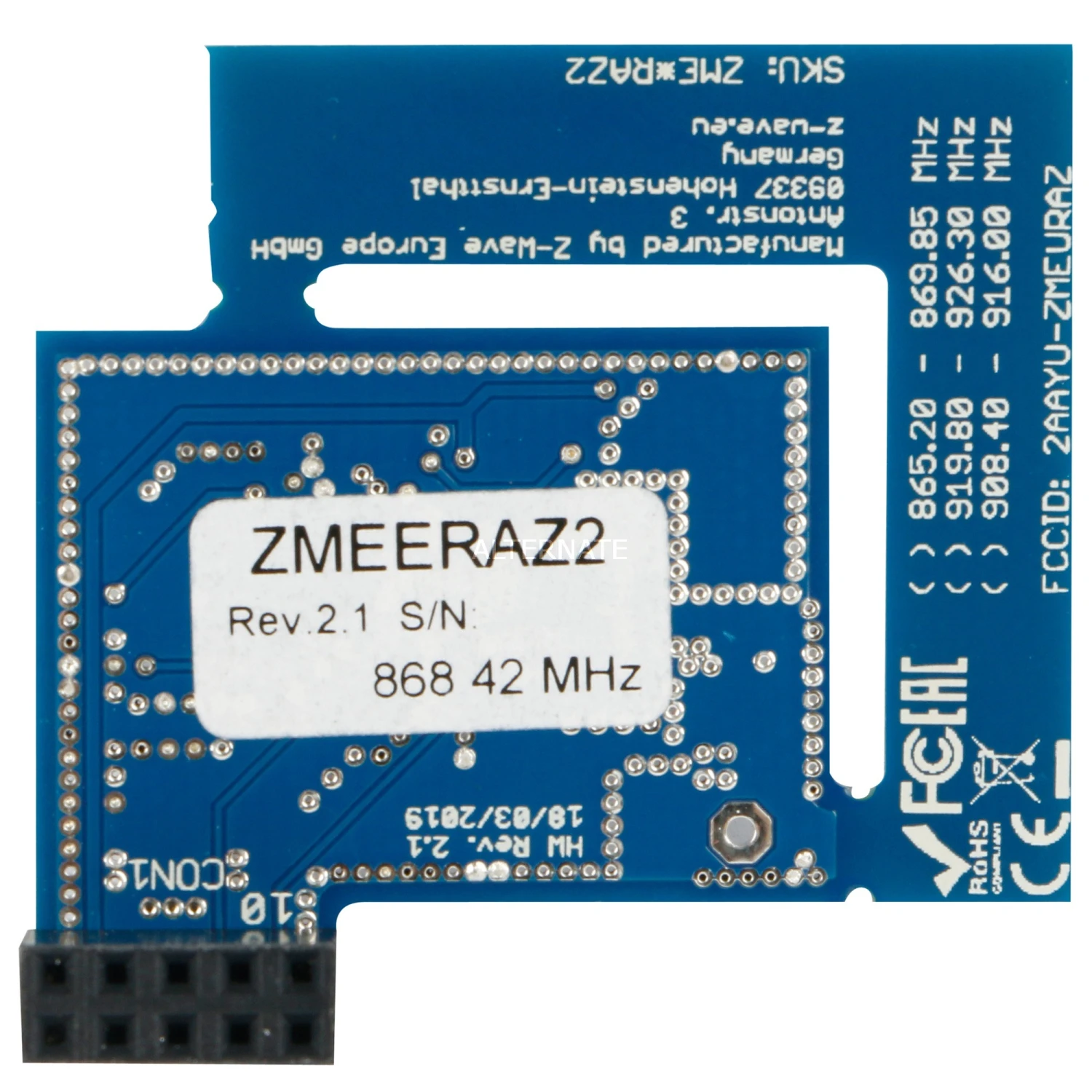 Raspberry Pi Z-Wave.Me RaZberry 2, Empfänger 2 Raspberry Pi Z-Wave.Me RaZberry 2, Empfänger – Bild 2
